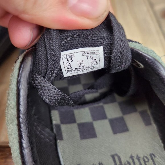 Womens Vans x Harry Potter Slytherin House size 7 Suede Athletic Shoes - Picture 9 of 10